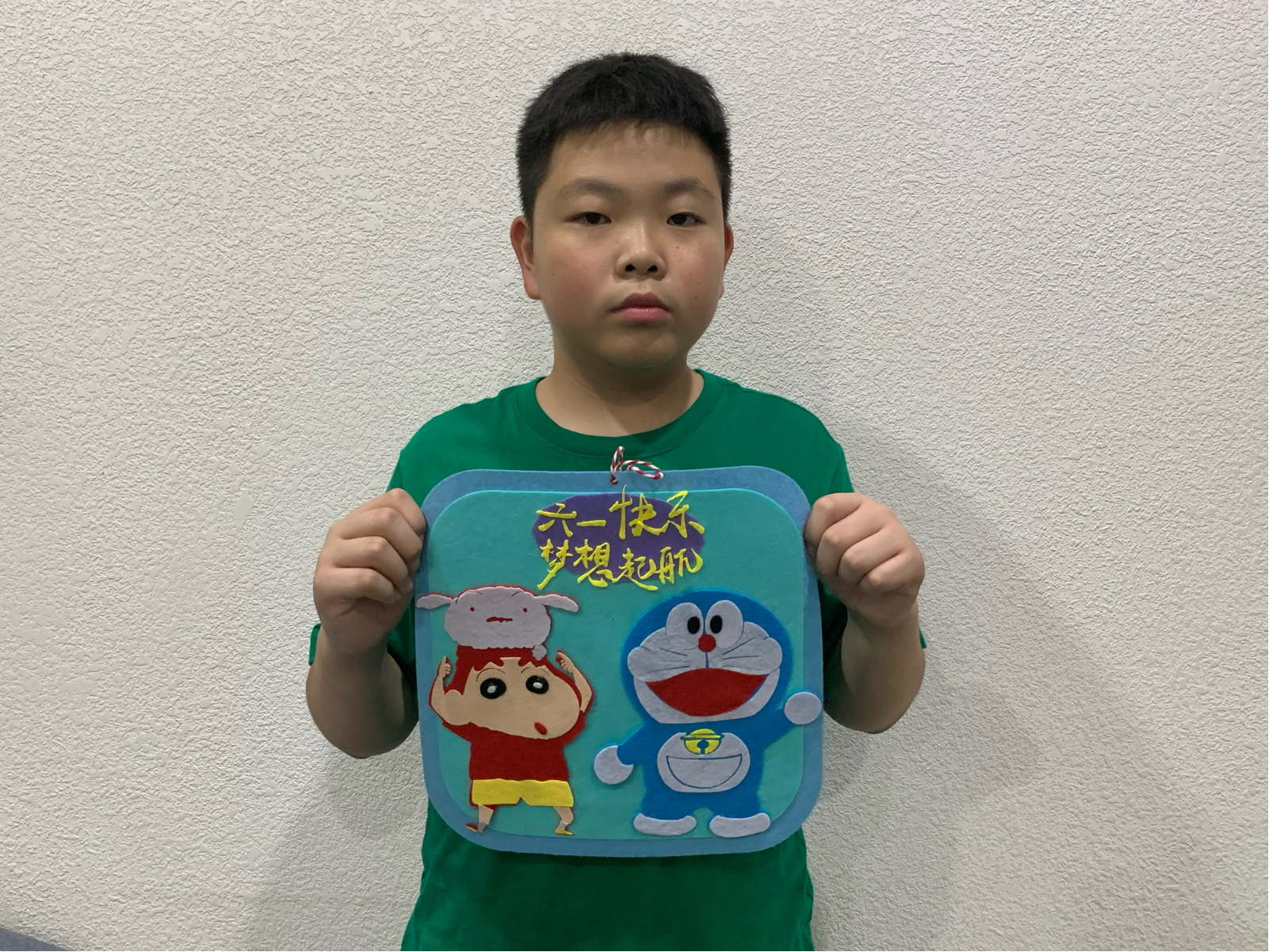 石狮极光创客-六一卡通人物挂件
