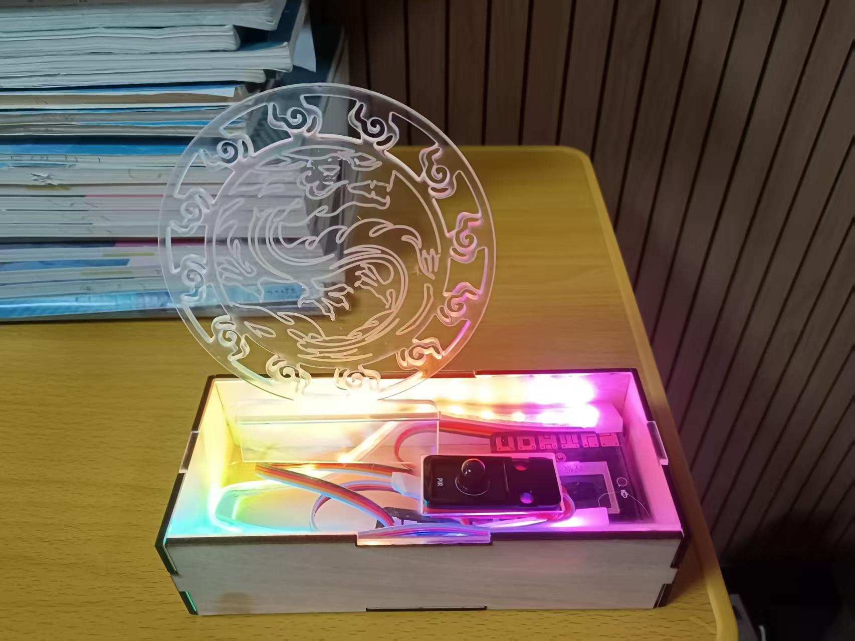人体感应灯